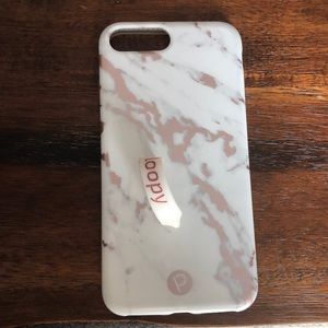 Loopy MAX iPhone 6/7/8 PLUS - Rose Marble Metallic